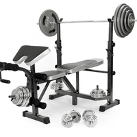 Banc de musculation multifonctionnel pas cher, banc de musculation réglable en poids, machine d'exercice abdominal, banc de musculation