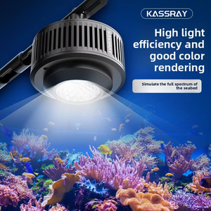 Lampe LED pour récif corallien KASSRAY série <span class=keywords><strong>V</strong></span>, spectre complet, gradation à six niveaux, contrôle WIFI/Bluetooth, plantes d'aquarium, boîte pour poissons marins d'eau salée - Product Image 4