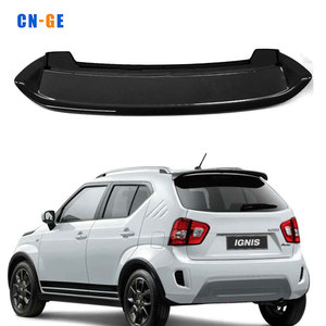 Aileron de toit CNGE Design pour <span class=keywords><strong>Suzuki</strong></span> <span class=keywords><strong>Ignis</strong></span> 2017-2023, plastique ABS noir brillant, aileron de <span class=keywords><strong>coffre</strong></span> arrière - Product Image 4