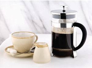 แก้วกาแฟเฟรนช์เพรสแบบแก้วบอโรซิลิเกต พร้อมก้านกด สำหรับใช้ในครัวเรือน - Product Image 2