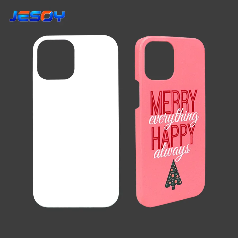 Custom Various Models Matt Plastic 3D Sublimation Heart Blank Cases White Blanks Mobile Phone Cover For Iphone Case 12 Pro Max