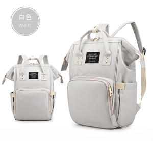 Zaino per Pannolini Leggero in Poliestere Impermeabile Pronto per la Spedizione, Borsa Organizer di Grande Capacità per Viaggi, per Mamma e Papà - Product Image 6