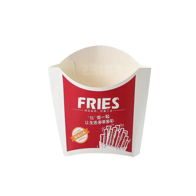 Factory Direct Price Fast Food Take away food boxes french fries fried chicken carton paper food packaging box