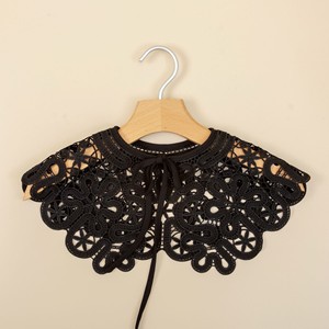 Elegante Sciarpa in Pizzo Ricamato, Accessorio <span class=keywords><strong>di</strong></span> Moda per Camicie e Bluse da Donna, <span class=keywords><strong>Colletti</strong></span> <span class=keywords><strong>Staccabili</strong></span> e Abiti - Product Image 6