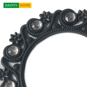 批发最优惠价格高品质塑料窗帘夹铁背中国制造商现代设计材料现代窗帘杆 - Product Image 4