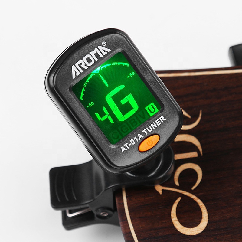 Tuner für Saiten instrumente Tuner Batterie modelle Gitarren tuner OEM Violine Zwölf gleiche Temperament