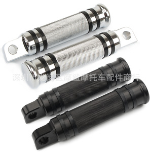 Pedales Moshark para Motocicleta, 107x25mm, Aluminio CNC, Estilo Retro, Piezas de Modificación para Harley - Product Image 2