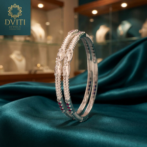 Luxury Women's 925 Silver 16.4g Waterproof Trendy <b>Bangle</b> <b>Bracelet</b> - Product Image 2