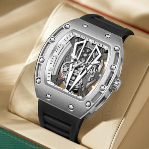 2025 Top Sang Trọng Thương Hiệu Người Đàn Ông Của Thể Thao Chronograph Đồng Hồ Chống Thấm Nước Đồng Hồ Đeo Tay Với 22Mm Silicone Và Da Ban Nhạc - Product Image 6