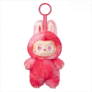 Labubu ตุ๊กตามอนสเตอร์พลังงานขนาดใหญ่ของแท้1.0ใหม่2.0 3.0ซีรีย์ของเล่นกล่องปริศนาพร้อมพวงกุญแจลับ MOQ ต่ำ