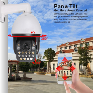 Grande puissance 24 heures de travail 60W 30A panneau solaire 5MP 20X Zoom couleur nuit extérieur PTZ dôme <span class=keywords><strong>carte</strong></span> Mobile <span class=keywords><strong>carte</strong></span> SIM caméra 4G - Product Image 4