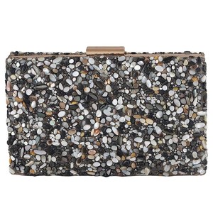 Designer Women's Fashion Evening <b>Clutch</b> Bag High Quality Black Waterproof Durable <b>Wedding</b> Classic Geometric Pattern Shoulder - Product Image 5