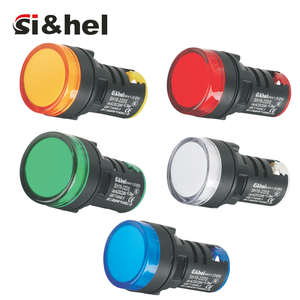 AD16-22DS 16 Mét 22 Mét <span class=keywords><strong>LED</strong></span> Power chỉ số đèn với buzzer tín hiệu bình thường ánh sáng 12V 24V 220V 380V vật liệu nhựa ND16 - Product Image 1