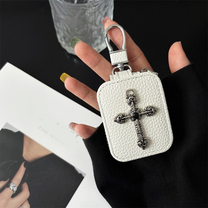 Funda Protectora Universal 3D con Cierre Cruzado de Cuero PU para Auriculares Inalámbricos Airpods 1/2/3/4/Pro/2/3 - Product Image 2