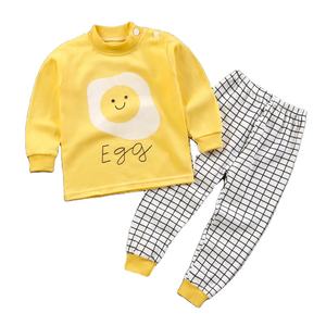 Mejor Precio al por Mayor, Conjuntos de Ropa de Bebé de Otoño 100% Algodón, 2 Piezas, Manga Larga, Pantalones, Conjuntos de Ropa para Bebé - Product Image 1