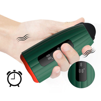 Godemiché vibrant automatique LCD pour hommes, stimulateur de pénis, jouet sexuel pour adultes