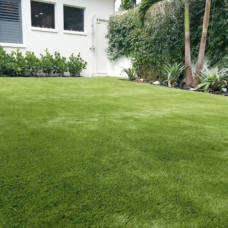 Grama artificial de grama e piso esportivo, 40mm de longa vida útil ao ar livre