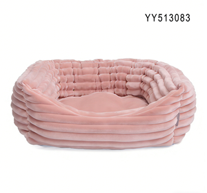 Cama para Mascotas YANGYANGPET de Lana y Pana, Ortopédica, de Espuma Viscoelástica, Cómoda, Tipo Cueva para Perros y Gatos, Extra Grande, Desmontable y Lavable, con Diseño Sólido - Product Image 3