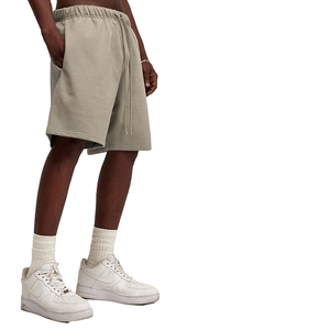 Vintage Custom Men's Mid Waist High Street Eco-Friendly Streetwear Shorts Distressed Cotton Drawstring Acid Wash <b>Applique</b> <b>Patch</b> - Product Image 1