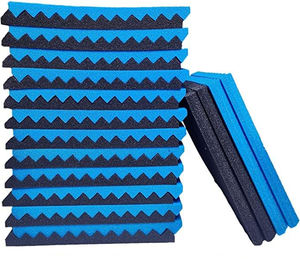 Modern Acoustic Panels 24-Pack in Charcoal for Hotel 3D Design Soundproofing <b>Foam</b> Panels - Product Image 3