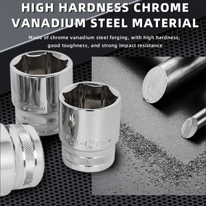 KARJOYS Set di strumenti manuali in vanadio cromato da 32 pezzi personalizzabile per riparazione auto <span class=keywords><strong>Kit</strong></span> di chiavi per chiavi a cricchetto - Product Image 5