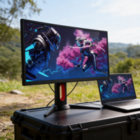 Moniteur de bureau ultra-large 49 pouces 4K en stock, 3840*2160p 60Hz 4ms, écran PC multi-tâches