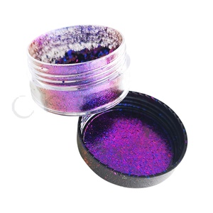 Surface lisse couleur changeante caméléon pigment nacré ongles poudres <span class=keywords><strong>cameleon</strong></span> - Product Image 4