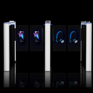 Barrière tournante automatique à reconnaissance faciale, portique de sécurité électrique à hauteur de taille pour contrôle d'accès - Product Image 1