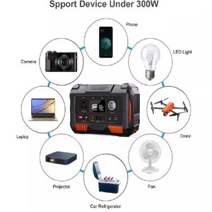 Energy Storage Ups Power Supply Supported 300w Portable <b>Generator</b> Station With 100W A3 & UC100 <b>Solar</b> Power Generat - Product Image 4