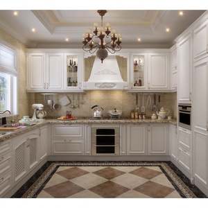 ตู้แขวนผนังครัวไม้จริงสไตล์ฝรั่งเศสแบบ<span class=keywords><strong>โม</strong></span>เดิร์น KUKU - Product Image 2