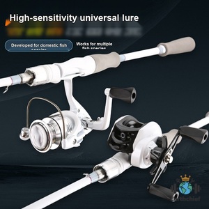 Ensemble de cannes à pêche <span class=keywords><strong>Shimano</strong></span> pour débutants, kit complet de pêche en mer, cannes à lancer longues portées, cannes à lancer spinning - Product Image 1