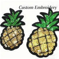 Vente chaude multicolore dessin animé paillettes patchs chapeau appliques paillettes étoile fête appliques vêtements décoration