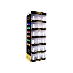 Exhibidor de Bolsas de Nicotina GIGNO, Estante Vertical de Plástico de 5 Niveles, Estilo Moderno Independiente - Product Image 5