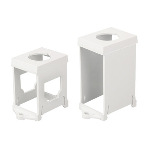 Button Switch Protective Cover LA38 Rail Mounting <b>Bracket</b> 22mm Dust Proof Plastic Shell - Product Image 1