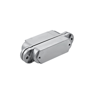 Modern Zinc 180 Degree Concealed Hinge 30x120mm Soft Close Wooden Door Black 60kg Bld-g120 180 Degree Opening Full Visibility - Product Image 3