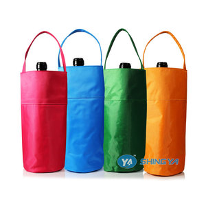 Promosi tas Tote pendingin anggur 420D + gel tas pendingin anggur terisolasi - Product Image 2