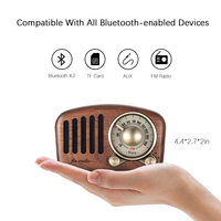 Mahoni Klasik Kayu Fm Retro Audio Radio Vintage Antik Radio Audio Player
