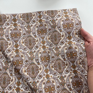 <span class=keywords><strong>Tissu</strong></span> en coton Paisley à imprimé géométrique de haute qualité, confortable et à bon prix, pour robe d'été et chemise pour femme, style africain - Product Image 6
