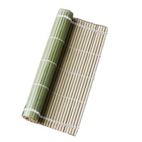 Tapis roulant à sushi naturel Kit de fabrication de sushi Tapis à sushi en bambou