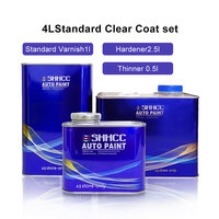 Vernis transparent haute teneur en solides résistant aux UV 2K |   Vernis acrylique pour la rénovation automobile, vente en gros, fournisseur d'usine OEM