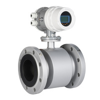 Medidor de Flujo Electromagnético de Acero Inoxidable, Medidor de Flujo de Agua Industrial para Ingeniería de Conservación del Agua y Líquidos de Río