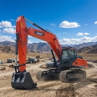 Excavator Doosan 36 Ton, Excavator Hidrolik Crawler, Excavador, Mesin Excavator
