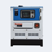 Generator Diesel 3 Fasa Pendingin Air 50Hz dengan Kabin Kedap Suara untuk Lokasi Konstruksi