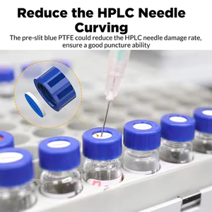 Laboratuvar analizi PP 1.5 ve <span class=keywords><strong>Septum</strong></span> ile vidalı kapak ml HPLC otomatik örnekleyici cam flakon - Product Image 6