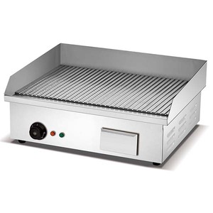 Machine à crêpes professionnelle pour <span class=keywords><strong>restaurant</strong></span>, plaque chauffante électrique en acier inoxydable 3000W, faible niveau sonore. - Product Image 1