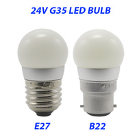 E27 LED Bulb G35 24vdc 3.5w Dimmable B22 Base Mini Globe Lamp for Yacht Cabin Ceiling Dome Light Solar Power System Off Grid