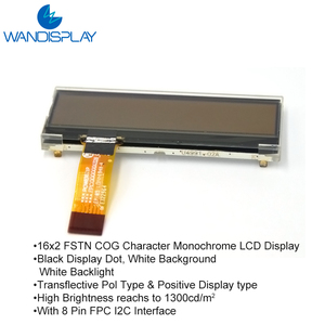 Wandisplay 1602 tampilan LCD I2C 16X2 tampilan LCD COG - Product Image 3