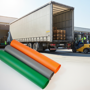 Telo per Camion JS Impermeabile in PVC Rivestito, Antifiamma, Rinforzato per Rimorchi a Pianale, <span class=keywords><strong>Dimensioni</strong></span> Personalizzabili - Product Image 1