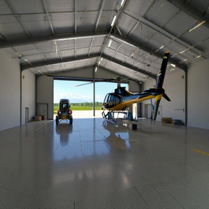 <span class=keywords><strong>Hangar</strong></span> d'avion moderne à structure en acier préfabriqué, robuste et durable à <span class=keywords><strong>prix</strong></span> économique - Product Image 6