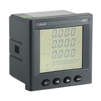 Medidor de Energía Trifásico Multifunción Acrel AMC96-E4/KC, Medidor de Panel 96*96, 4DI+2DO RS485 Modbus-RTU, Monitoreo de Energía 0.5S